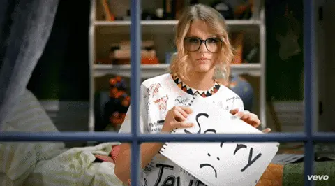 Taylor Swift GIF representing HTTP status code 403
